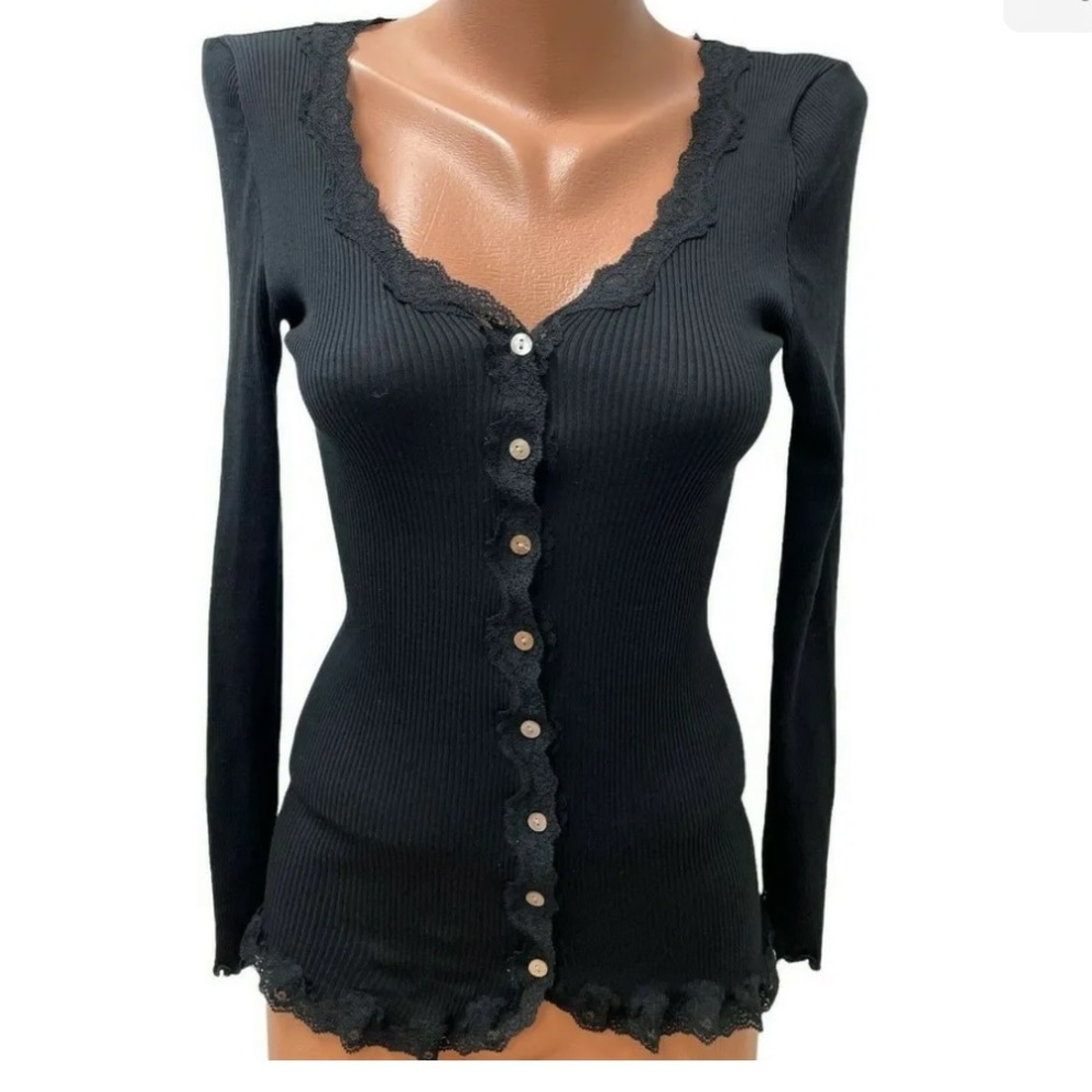 Rosemunde black cardigan